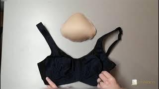 How to Put a Breast Prosthesis into a Pocketed or Mastectomy Bra - Linnoco