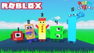 Numberblocks RP - Episode 21| RETRO BLOX GAME | Roblox