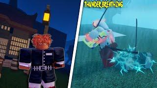 Obtaining thunder breathing in Demon Slayer: Midnight Sun