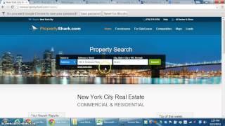 Introduction to Property Shark & Acris