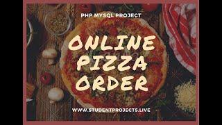 Online Pizza Order Project in PHP & MySQL