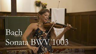 Bach Violin Sonata in a minor No. 2 BWV 1003 - Márta Ábrahám