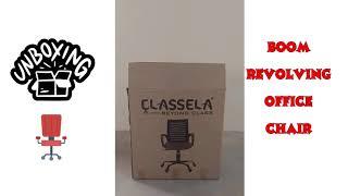 CLASSELA  BOOM OFFICE REVOLVING MIDBACK ERGONOMIC CHAIR-best seller Best and affordable office chair