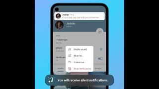 Telegram Disable Sound & Mute