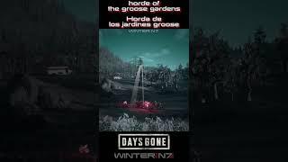 Horde of the groose gardens Days Gone #Shorts #gamer #pc #daysgone #viralvideo #daysgone2024