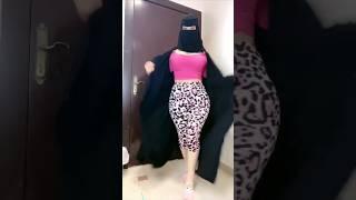 Muslim hijab girl amazing dance and hot belly dance twerk and oriantel ️‍