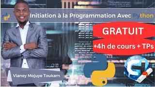 Formation gratuite complète Initiation à la programmation Python pour debutant