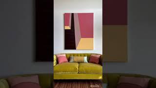 Big abstract painting ‍