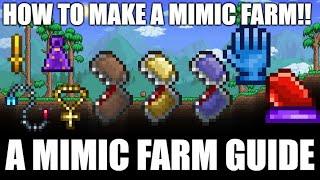 Terraria Guide How To Make A Mimic Farm - How To Farm Mimic Drops