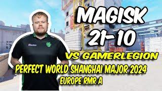 Falcons Magisk (21/10) vs GamerLegion (Nuke) Perfect World Shanghai Major 2024 Europe RMR | CS2 POV