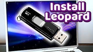 How to Make a Mac OS X Leopard Bootable USB Installer on PowerPC - Writing a 10.5 ISO to USB is easy