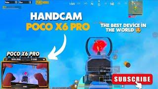 POCO X6 PRO PUBG TEST (HANDCAM) 