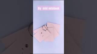 Diy mini notebook #shorts  #ytshorts  #easypapercraft  #diy