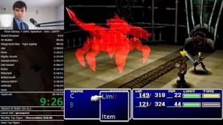 Final Fantasy 7 100% Speedrun in 23:27:51 (PSX)