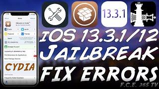 iOS 13.3.1 / 13.3 / 13.0 CheckRa1n JAILBREAK: How To FIX Most CYDIA Errors / Issues (Simple Fixes)