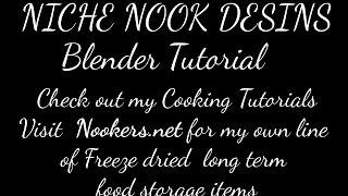 Wine Rack Blender tutorial part 4   Niche Nook and Nookers