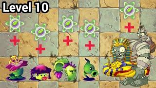 Plants vs Zombies 2 Shadow, Magic & Poisoning Plants Power Up vs Mummified Gargantuar