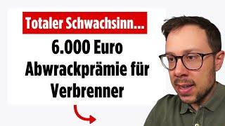 SPD schlägt 6.000 Euro Abwrackprämie für Verbrenner vor! 