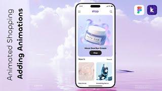 Adding Animations: Create a Stunning Animated Shopping App UI in Kodular 2024 | Free aia file
