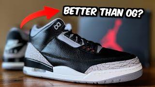 BLACK CEMENT Air Jordan 3 2024 UNBOXING & REVIEW!