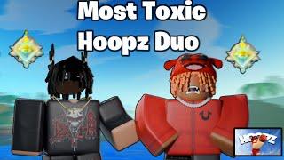 The Most TOXIC Hall Of Fame 3 DUO In Hoopz! | ROBLOX BASKETBALL|