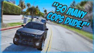 We Lost The Police FAST On This H Run In GTA 5 RP