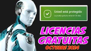 ️Generar y ACTIVAR Licencias ESET Nod32 ANTIVIRUS GRATIS POR 30 DIAS | LICENCIAS ORIGINALES 2024 