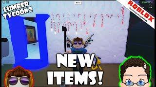 Roblox - Lumber Tycoon 2 - Candy Cane Light, and New Presents!