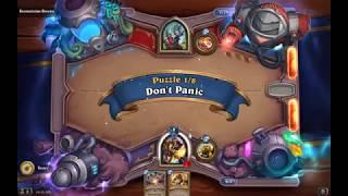 Solution Puzzle Lab Survival: Don't Panic - Boomnician Breena (1/8), Hearthstone Boomsday