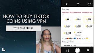 How to buy TikTok Coins cheaply using Tunnel  Bear VPN. Safe 43% of your Money.