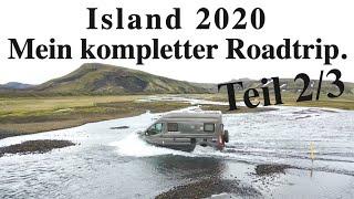 Island 2020 - mein kompletter Roadtrip Teil 2/3 | Offroadcamper Karmann Dexter 560 4x4 | Tino Eggert