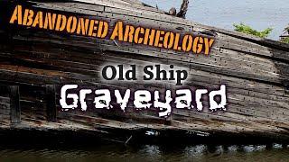 ABANDONED SHIP GRAVEYARD, ABANDONED MARYLAND