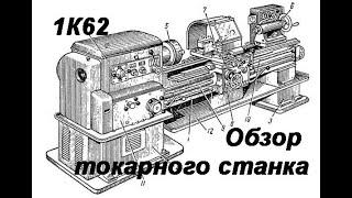 Токарный станок 1к62 короткий обзор