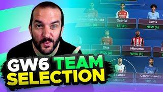 WILDCARD ACTIVE  | FPL TEAM SELECTION | GAMEWEEK 6 | Fantasy Premier League Tips 2024/25