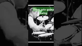 Drum solo gypsy swing #drummer #drums #drumeducation #drumming #drumschool