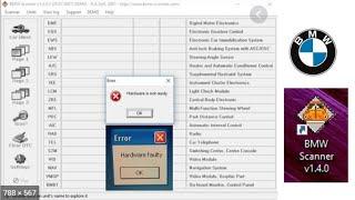 (SOLVED) PA SOFT - BMW SCANNER 1.4 - PROBLEM/ISSUE/ERROR/FAULT