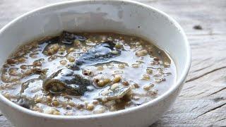 Chinese Green Bean Dessert Soup 綠豆沙 | East Meets Kitchen
