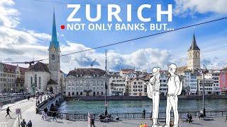 4K Zurich  : Luxury Elegance City Walk