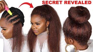 SECRET REVEALED! Invisible Hairline Crochet/ Undetectable Hairline