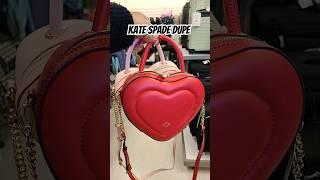 TJMAXX FINDS #tjmaxx #heart #purse #dupes #katespade #shopping #christmas #foryou #fyp