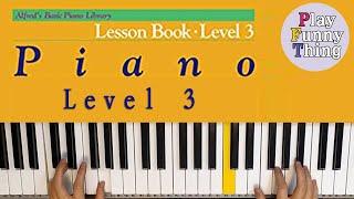 Fandango (p.32) - Alfred's Basic Piano Level 3 - Lesson Book