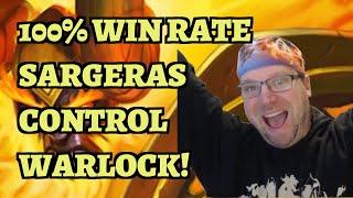 Sargeras CONTROL WARLOCK! Hearthstone TItans Deck Gameplay