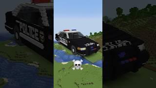 Minecraft Car Build Battle - Noob vs Pro vs Hacker vs God #shorts