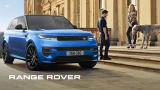 Range Rover Sport | Velocity Blue featuring Theo James