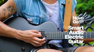 Introducing the Nova Go Sonic Smart Audio Electric Guitar