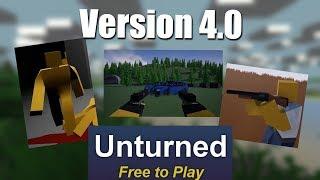 What will we see in v4.0 of Unturned? | New Unturned Update (UI, Models, Effects)