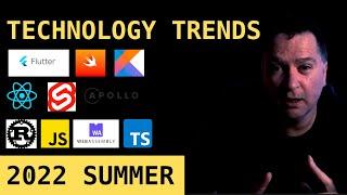 web developer tech trends 2022 (summer update)