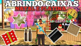 TESTEI MINHA SORTE NAS CAIXAS DO BRASIL PLAY SHOX  CAIXA FESTIVA ESPECIAL DE NATAL #bps #samp