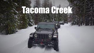 Jeeps invade Tacoma Creek
