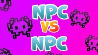 NPC vs NPC in Minecraft [Cosmic NPCs]